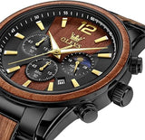 OLEVS Men Analog Quartz Waterproof Watches Multifunction Chronograph Diamond Moon Phase Luminous Silicone Band Wrist Watches